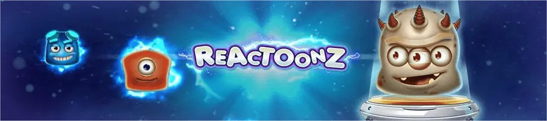 Máquina de slot online Reactoonz com recursos de bônus